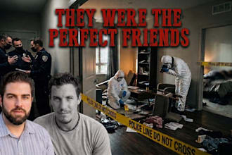 create clickbait youtube thumbnails for crime channel