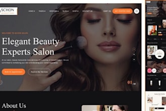 build squarespace salon booking website spa website beauty studio website