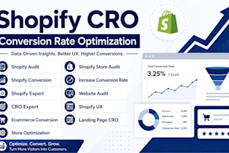 shopify cro audit, shopify audit, conversion rate optimization boost conversion