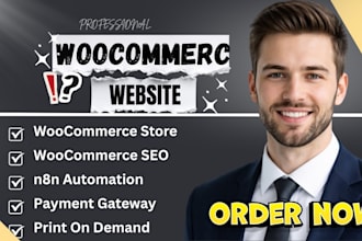 do woocommerce website, woocommerce store, woocommerce SEO, woocommerce n8n