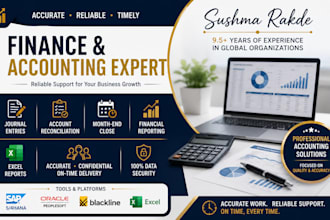 do bookkeeping, journal entries and account reconciliation