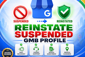 reinstate suspended google my business gmb business profile
