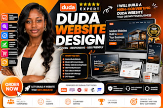 duda website, duda landing page, duda seo website redesign