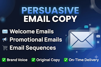 write persuasive email copy for your business