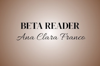 your romance beta reader