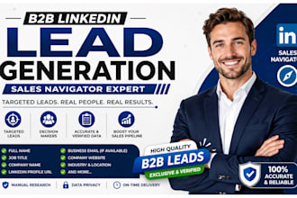 do sales navigator scrapping and b2b linkedin lead generation