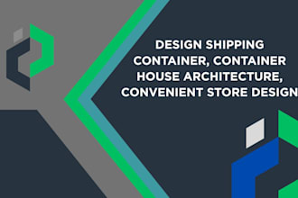 design shipping container, container house architecture, convenient store design