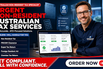 handle your urgent nonresident aus tax return capital gains withholding case vat