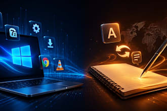 install software fix windows error and translate english