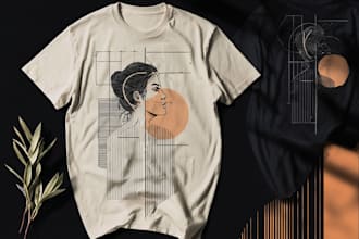 create original t shirt artwork for your brand or merchandis