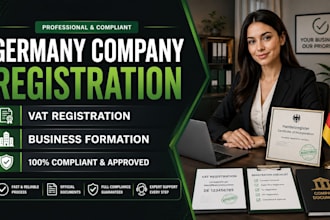 do germany company registration business llc formation tax filling vat return