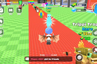 make a roblox game like steal a brainrot and grow a garden