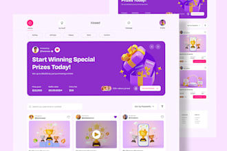 build custom competition raffle platform from scratch
