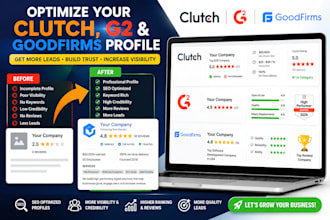 optimize your clutch, g2, and goodfirms profiles to generate more leads