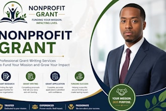 write nonprofit grant proposal, grant writing, research and grant application