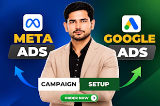 setup and manage google ads and meta ads for small businesses