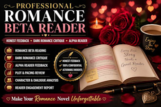 be your romance beta reader, beta reader, dark romance critique,and alpha reader