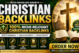 build high authority christian backlinks link building for website ranking