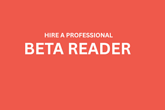 beta read your romance thriller fantasy ya novel