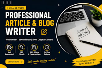 write engaging articles, blog posts and translate content