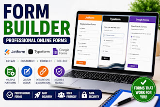 build jot form type form and google forms