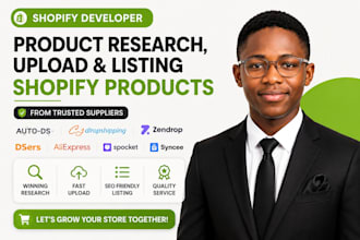 upload and list shopify dropshipping products via autods, cj dropshipping, dsers