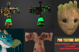 do 3d texturing in substance painter