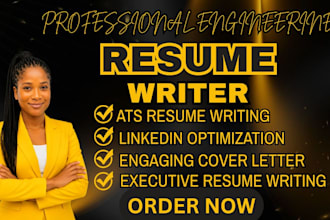 write a professional ats resume, CV, cover letter, and linkedin profile
