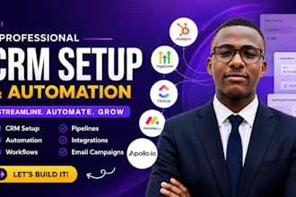 gohighlevel hubspot zoho CRM pipedrive monday zapier automation expert freshdesk