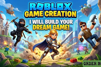 be your roblox game developer and build your dream game