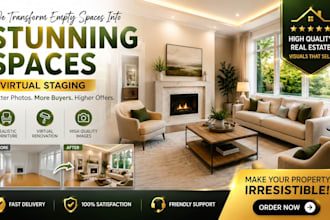 do virtual furniture, virtual staging and virtual renovation
