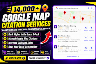build google map citations for local SEO and gmb ranking