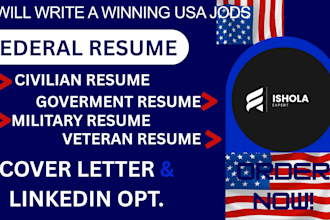 craft ats federal resume for usajobs, government jobs and military