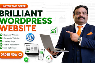 design a user friendly brilliant wordpress website