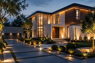 design interior and exterior lighting plans for any space