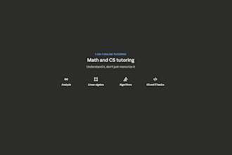 help you doing math and it homework and projects