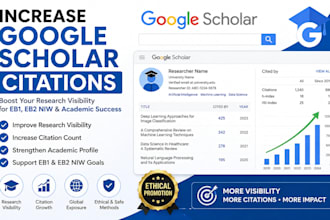 help increase legitimate google scholar citations using researchgate and journal