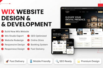 build wix website redesign wix website development wix website design wix expert