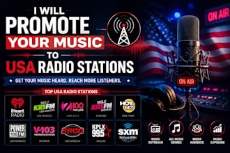 run a USA radio promotion campaign for your song