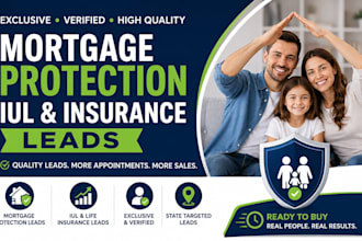 provide exclusive mortgage protection iul insurance leads