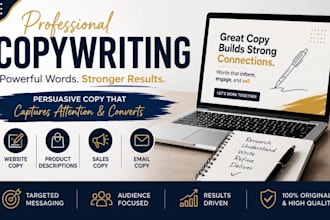 write persuasive website copy that converts