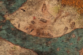 create a professional illustrated map for your location