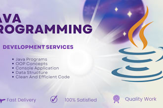develop java console application