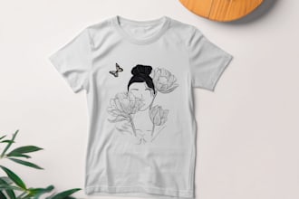 create creative t shirt designs and original apparel artwork