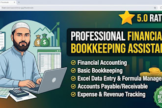 assist in basic bookkeeping accounting and financial account