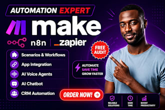 fix make com make com automation, n8n automation vapi ai zapier automation make