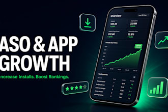 grow your mobile app with aso, app store optimization and user acquisition
