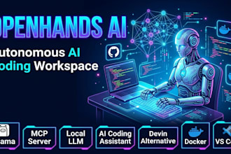 setup openhands ai multi agent claude code tutor ollama jarvis autopost tiktok