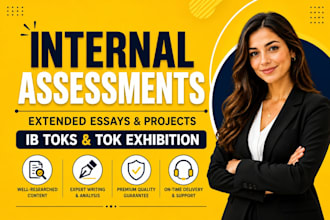 expertly polish and write your ib toks, ib extended essay and ib ias sl hl