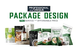 design creative product packaging and gift box